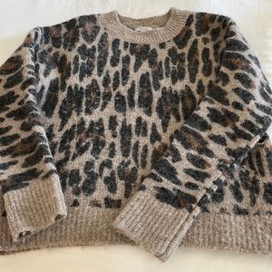 Rails, size S, leopard, oversized sweater
